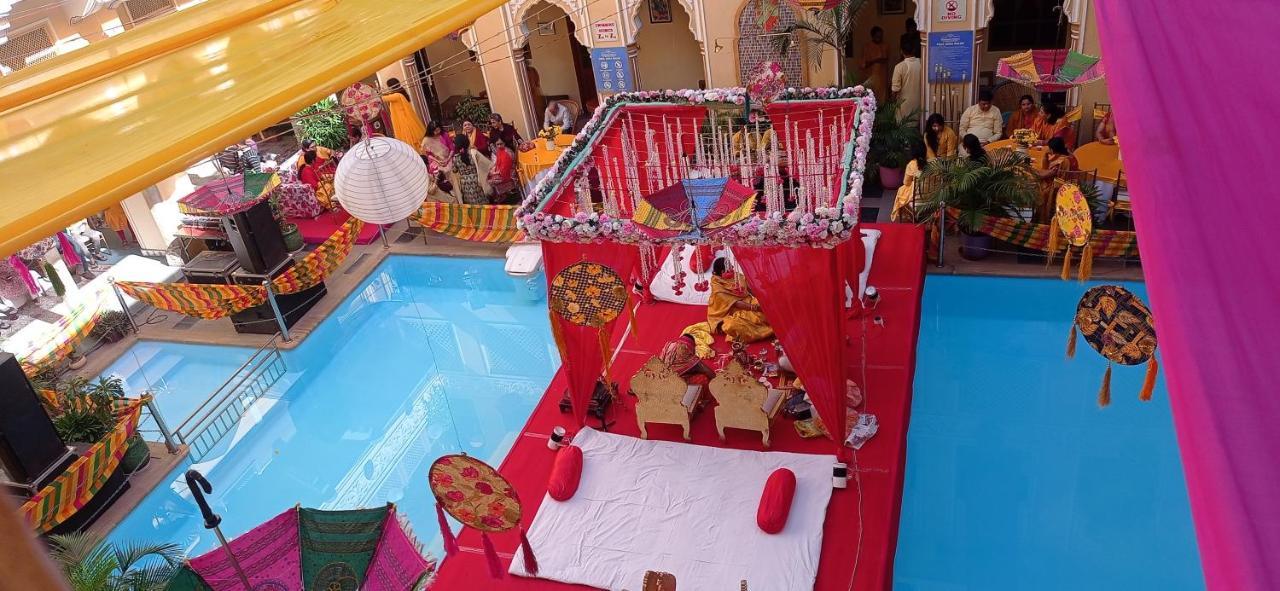 Nirbana Palace - A Heritage Hotel And Spa Jaipur Bagian luar foto