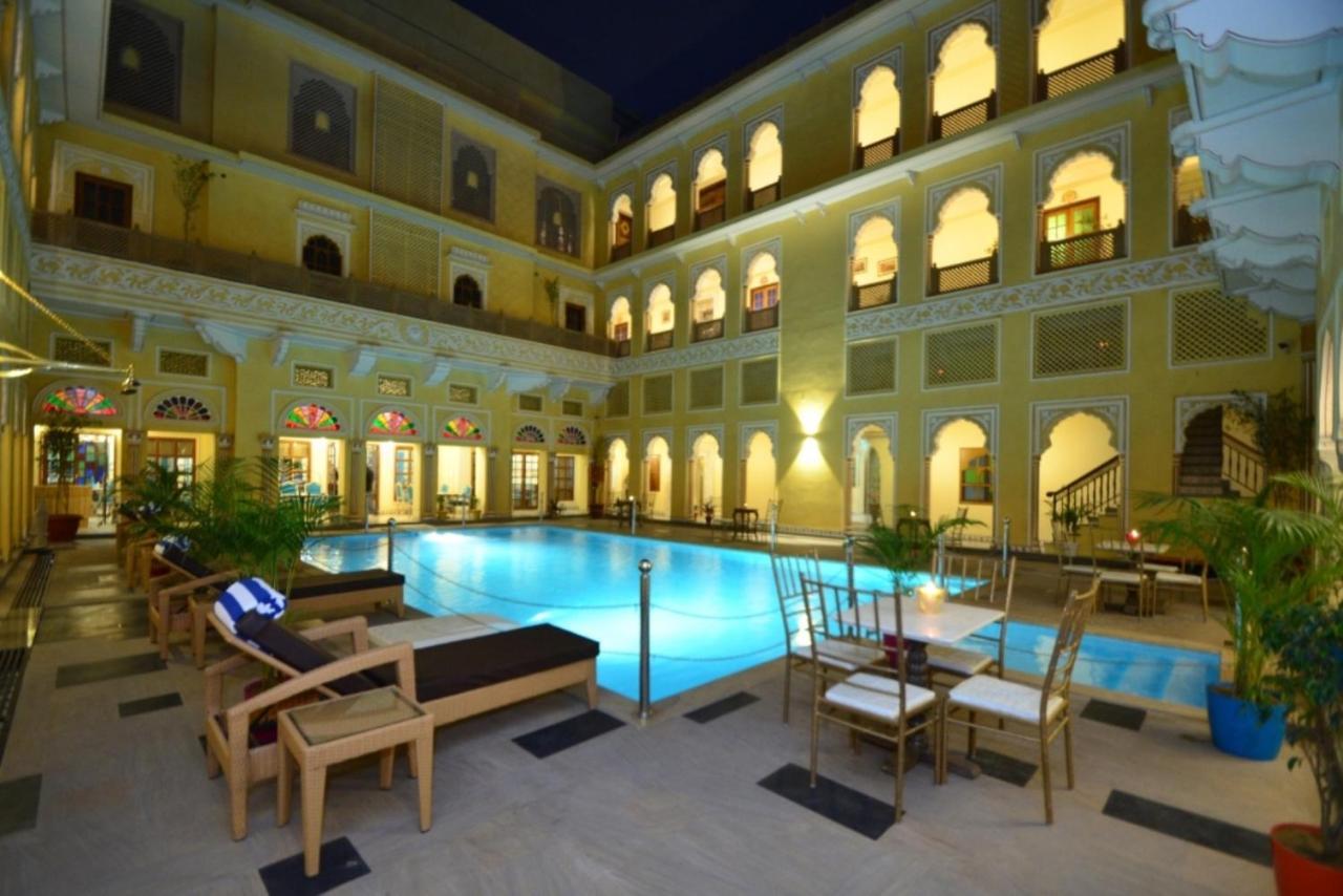 Nirbana Palace - A Heritage Hotel And Spa Jaipur Bagian luar foto