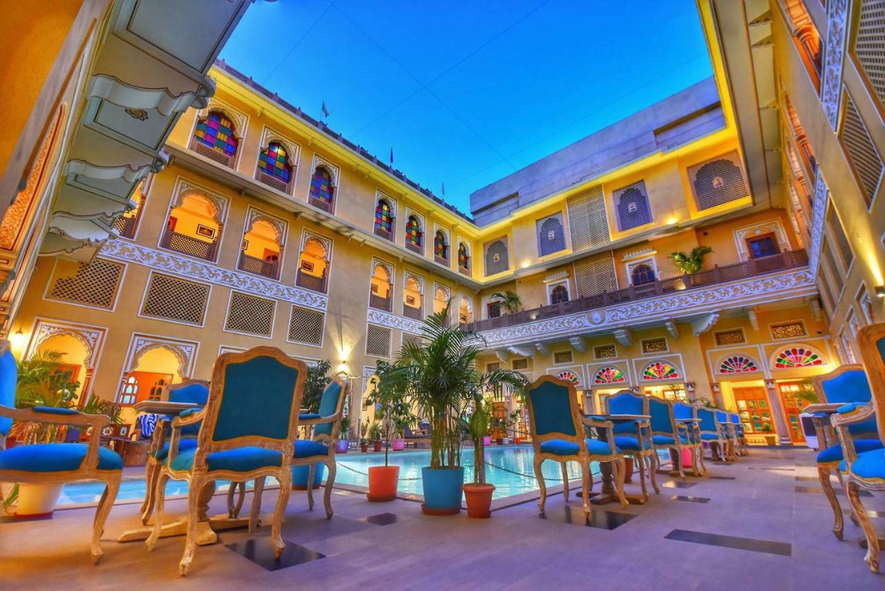 Nirbana Palace - A Heritage Hotel And Spa Jaipur Bagian luar foto