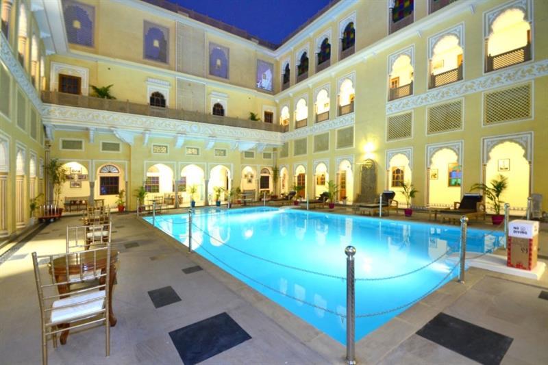Nirbana Palace - A Heritage Hotel And Spa Jaipur Bagian luar foto